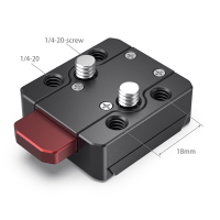 SmallRig mini V-Lock Mount Plate MD2801B