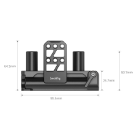 SmallRig Foldable Battery Mount Plate for Dual 15mm Rods MD2802
