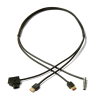 Zacuto 4 Pin Lemo Compatible Power &amp;amp; HDMI Video Cable