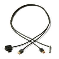 Zacuto4 Pin Lemo Compatible Power &amp;amp; HDMI Video Cable
