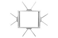 Rabbit Ears aluminum frame for 1X1 panels