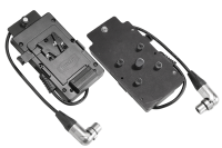 Vlock adapter plate XLR3 angle for VM and VE1