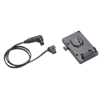 Litepanels A/B V-Mount Battery Bracket with P-Tap to 3-pin XLR cable