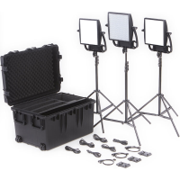 Litepanels Astra Soft Bi-Color LED Panel Duo + Astra 6X Bi-Color LED Panel Traveler Trio V-Mount Kit