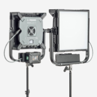 Litepanels Gemini 1x1 Soft RGBWW LED Panel (Pole-Operated Yoke, EU Power Cable)