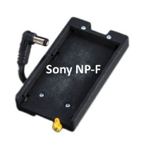 Sony NP-F oder Panasonic VW-VBD1 Akku Adapter f&amp;#252;r Ledzilla von Dedolight