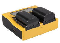 Patona Dual LCD Charger Canon LP-E6