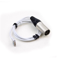 LA-40 Mac- XLR 4-pin (male) power cable - 1m length