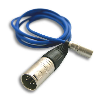 Hawk-Woods LA-5 - XLR 4-pin (male) — Hirose 4-pin (male), 1m length