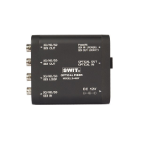 SWIT S-4607 | Heavy Duty Bi-directional 3G-SDI / Optical converter