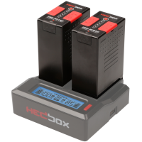 Hedbox HED-BP95D 95Wh / 6700mAh8A / 95W Max LoadUSB Output 5.1V / 1A / 5W2 x D-Tap Output 14.8V / 8A