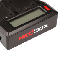 Hedbox RP-DC50 - Dual Simultanius Battery Charger- From 8.4V to 16.8V Power Out- Interchangabile Bat