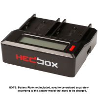 Hedbox RP-DC50 - Dual Simultanius Battery Charger- From 8.4V to 16.8V Power Out- Interchangabile Bat