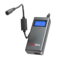 Hedbox RP-DC80 | Pro Digital Battery Charger 16.8V/2.1A and Power Supply Unit 12V to 17V/100W