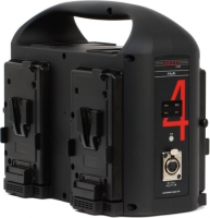Bebob 4-Channel V-Mount Simult. Charger w. 75W DC-Out
