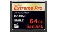Sandisk ExtremePro 160MB/s CF 64GB
