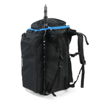 Orca large trolley for video camera or equipment with water proof zippers and backpack system - 57x4