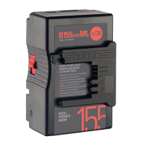 Bebob B155cineML B-Mount Li-Ion Hot Swap High Power Akku 14,4V/28,8V // 156Wh