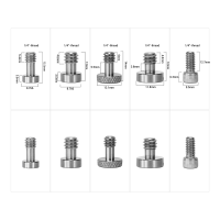 SmallRig Stainless Steel Screw Set for Camera Accessories AAK2326