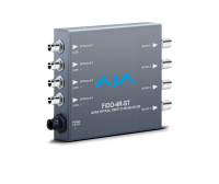 AJA FiDO-4R-ST-R0 - 4-Channel Single Mode ST Fiber to 3G-SDI Receiver