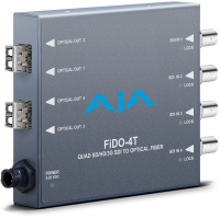 AJA FiDO-4T-MM - 4-Channel 3G-SDI to Multi-Mode LC Fiber Transmitter
