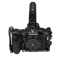 Kondor Blue Fujifilm XH2S/ X-H2 Cage with Top Handle (Raven Black)