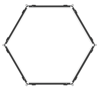 INFINIBAR Hexagon 3D Connector