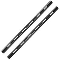 Kondor Blue 12&amp;#39;&amp;#39; PPSH 15MM Rod (Threaded,Black) - 2 Pack