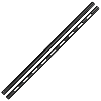 Kondor Blue 18&amp;#39;&amp;#39; PPSH 15MM Rod (Threaded, Raven Black) - 2 Pack