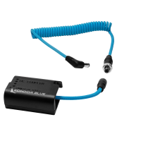Kondor Blue DC 2.1 to Lumix GH6 S5II S5IIX DMW-BLK22 Dummy Battery Cable