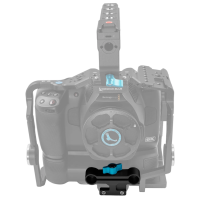Kondor Blue 15MM Gray Rail Block Adapter for BMPCC 6K Pro Battery Grip Cage  (Raven Black)
