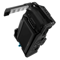 Kondor Blue Blackmagic Pocket 6K Pro &amp;amp; 6K G2 Cage  - With Top Handle (Raven Black)