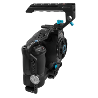 Kondor Blue BMPCC 6K Pro &amp;amp; 6K G2 Battery Grip Cage with Top Handle  (Raven Black)