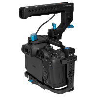 Kondor Blue Canon R7 Arca Cage with Top Handle (Raven Black)