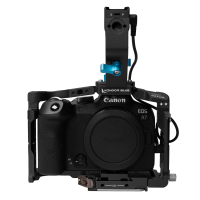 Kondor Blue Canon R7 Arca Cage with Top Handle (Raven Black)