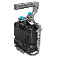 Kondor Blue Canon Arca R5/R6/R Battery Grip Cage with Top Handle (Space Gray)