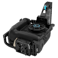 Kondor Blue Canon Arca R5/R6/R Battery Grip Cage with Top Handle (Raven Black)
