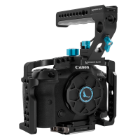 Kondor Blue Canon R5/R6/R Arca Cage (With Top Handle) (Raven Black)