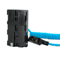 Kondor Blue D-Tap to Sony L-Series NPF Dummy Battery Cable (Kondor Blue)