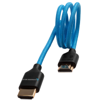 Kondor Blue 2 FT 4K HDMI 2.0 BRAIDED BLUE CABLE (Kondor Blue)(2 Feet)