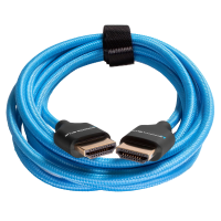 Kondor Blue 7FT  4K HDMI 2.0 BRAIDED BLUE CABLE (Kondor Blue)(7 Feet)