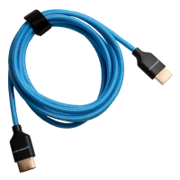 Kondor Blue 7FT  4K HDMI 2.0 BRAIDED BLUE CABLE (Kondor Blue)(7 Feet)