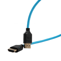 Kondor Blue 8K HDMI 2.1 17&amp;quot; Braided Cable for on Camera Monitors (Kondor Blue)