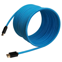 Kondor Blue 25FT HDMI 4K 30HZ Braided Blue Cable (25ft)