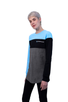 Kondor Blue Premium Microfiber Lens Cleaning T-Shirt (Tri-Colored, Long Sleeve) (L)