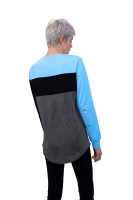 Kondor Blue Premium Microfiber Lens Cleaning T-Shirt (Tri-Colored, Long Sleeve) (L)