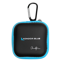 Kondor Blue Mondo Ties Cable Management Clips for Cameras (1/4&amp;quot;-20) ( 5 Pack / Kondor Blue)