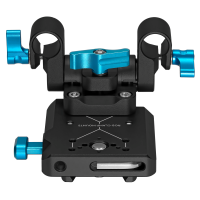 Kondor Blue Mini V-Mount Battery Plate (Raven Black)