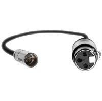 Kondor Blue Mini XLR to XLR for BMPCC 6K Pro/C70 Camera (Raven Black)(16&amp;quot;)