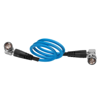Kondor Blue  22&amp;quot; 12G SDI Right Angle Cable for 4K 60p Camera Monitors and Transmitters (Kondor Blue)